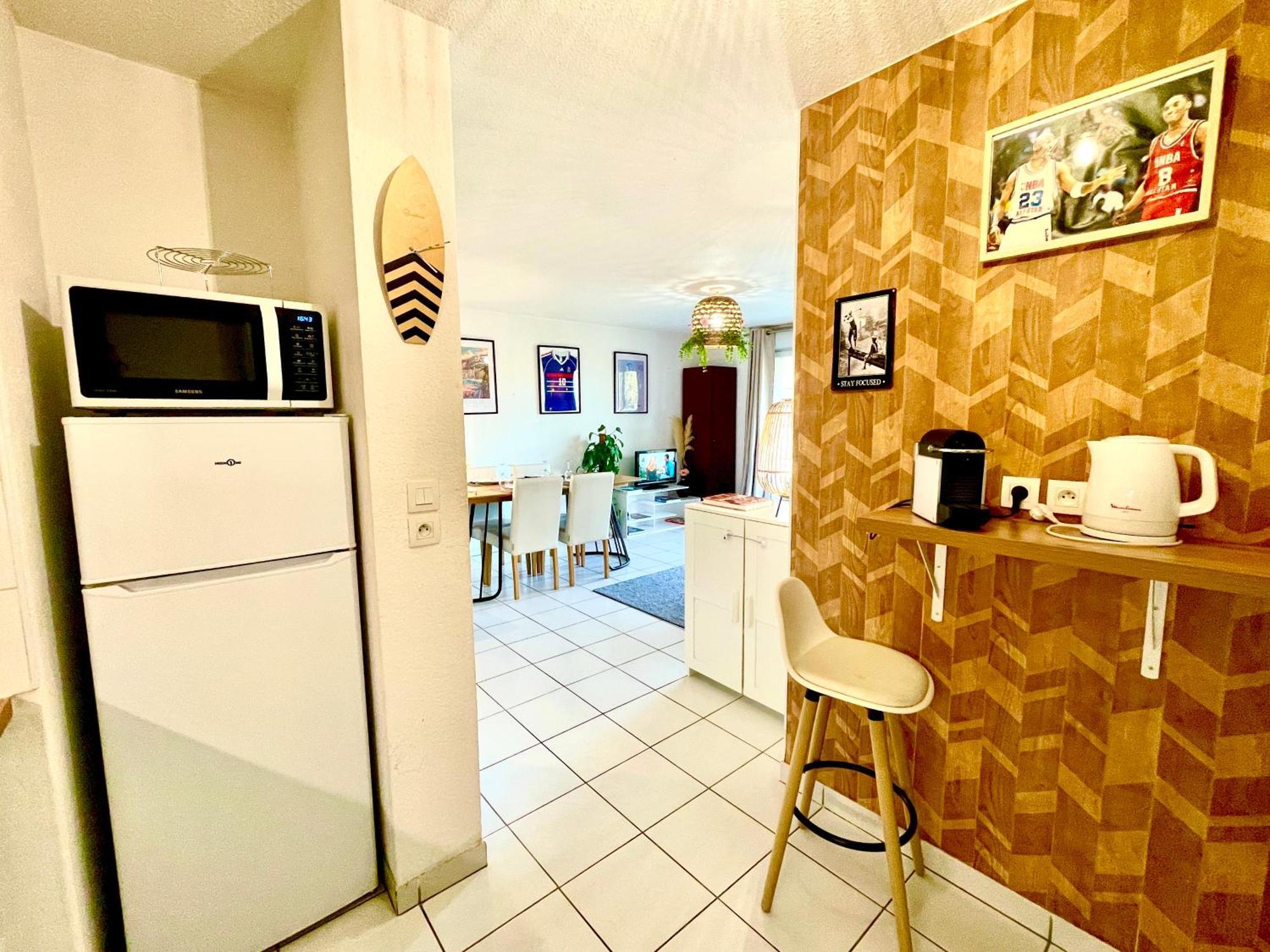 Bel Appartement T3 De 60M2 Avec Parking, Terrasse, Proche Du Metro Et Du Periph ตูลูส ภายนอก รูปภาพ