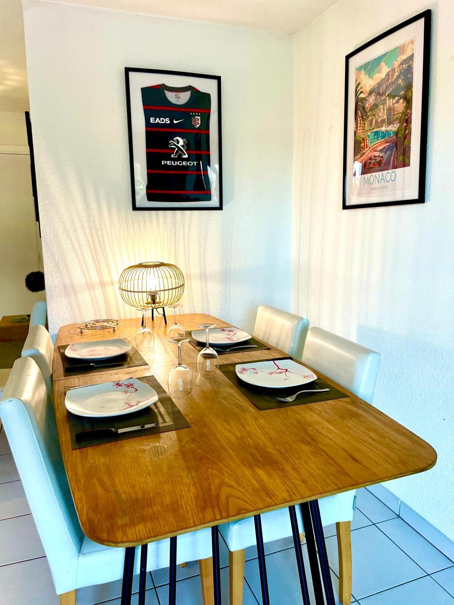 Bel Appartement T3 De 60M2 Avec Parking, Terrasse, Proche Du Metro Et Du Periph ตูลูส ภายนอก รูปภาพ